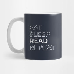 Cool Bookworm Reader T-Shirt Mug